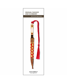Mughal Dagger & Scabbard Metal Bookmark