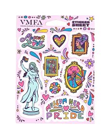 Museum Nerd x VMFA Sticker Sheet