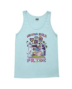 Museum Nerd x VMFA Pride Men's Blue Tank Top