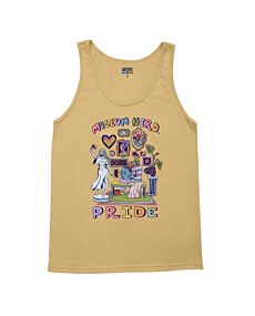 Museum Nerd x VMFA Pride Men's Yellow Tank Top