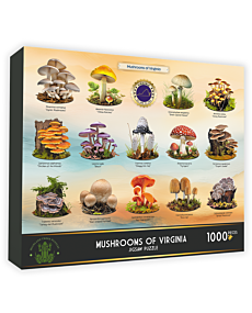 Mushrooms of Virginia Jigsaw Puzzle
