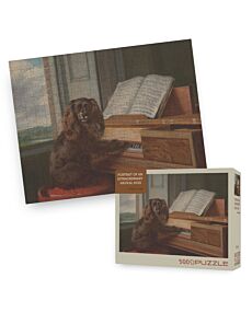 Portrait of an Extraordinary Musical Dog Puzzle