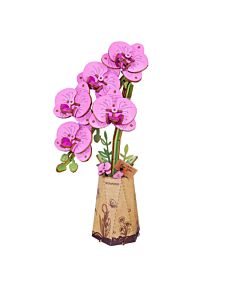 Purple Orchid 3D Wooden Puzzle