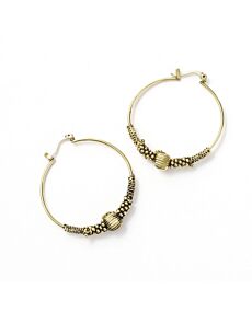 Rani Gold Hoop Earrings