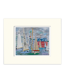 Regatta at Deauville 11x14 Print