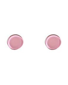 Garda Circle Earring - Rose Quartz