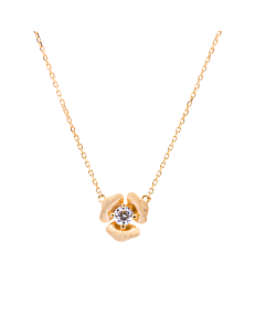 Rosebud Gold Necklace