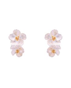 Sakura Bouquet Silver Studs