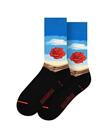 Salvador Dalí The Meditative Rose Socks