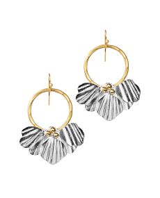 Sayuri Petal Hoop Earring