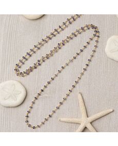 Anne Vaughan Seaside Kyanite Gemstone Chain Simple Necklace