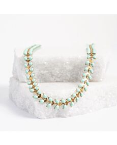 Seeds of Hope Mint Necklace