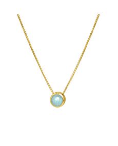 Dean Davidson Iridescent Sky Blue Signature Midi Pendant