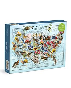 Wendy Gold State Birds 1000 Piece Puzzle