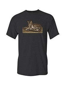 Steinlen Cat Lying on the Floor T-Shirt