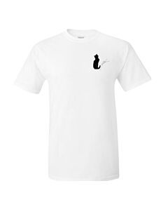 Steinlen Cat White T-Shirt