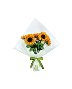 Sunflower Bouquet Chenille Craft Kit