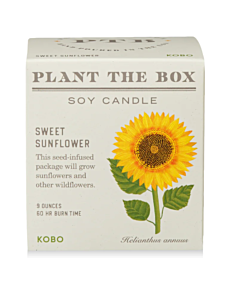Sweet Sunflower Plant The Box Candle