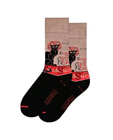 Théophile-Alexandre Steinlen Chat Noir Socks