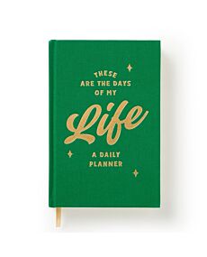 These Are the Days of My Life Undated Daily Planner