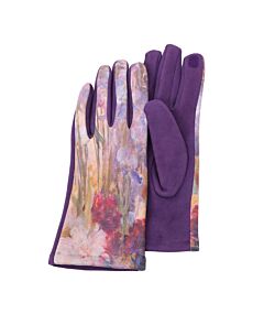Tiffany Peonies and Iris Touch Screen Gloves