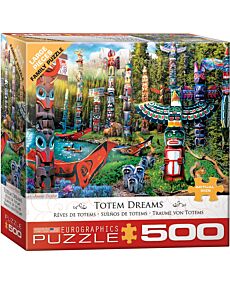 Totem Dreams 500 Piece Puzzle