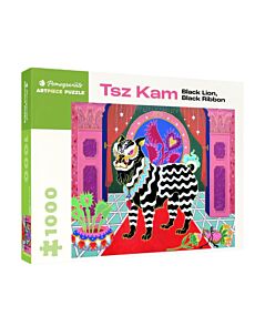 Tsz Kam: Black Lion, Black Ribbon 1000-Piece Puzzle
