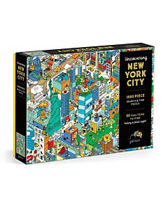 Uncovering New York City Search and Find 1000 Piece Puzzle
