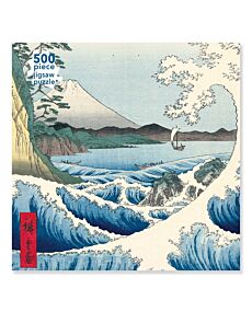 Hiroshige: The Sea at Satta 500 Piece Puzzle