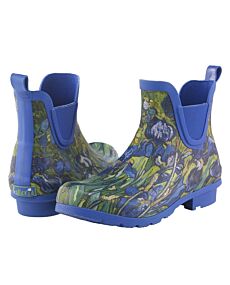 Van Gogh Irises Chelsea Boots