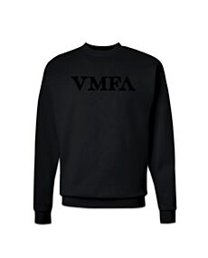 VMFA Logo Black Crewneck Sweatshirt