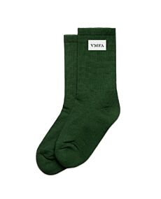 VMFA Logo Forest Green Socks