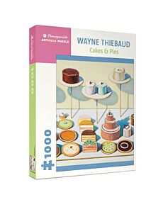 Wayne Thiebaud: Cakes & Pies 1,000 Piece Puzzle