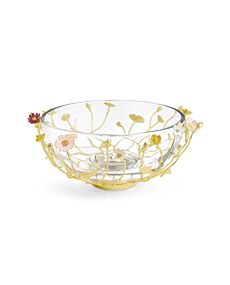 Michael Aram Wildflowers Large Glass Bowl