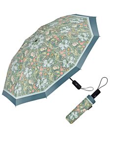 William Morris Golden Lily Folding Travel Umbrella