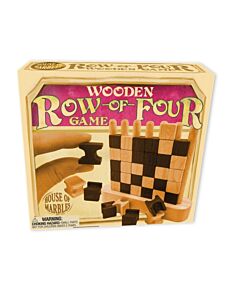 Wooden Row-of-Four Game