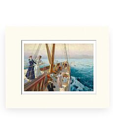 Julius LeBlanc Stewart: Yachting in the Mediterranean 11x14 Print
