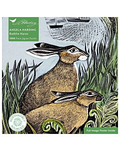 Angela Harding: Rathlin Hares 1,000 Piece Puzzle