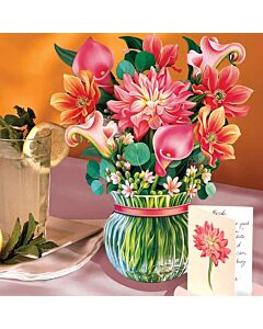 Dear Dahlia Pop-Up Flower Bouquet