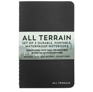 All Terrain: Waterproof Notebook Set