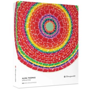 Alma Thomas Springtime 500 Piece Circular Puzzle