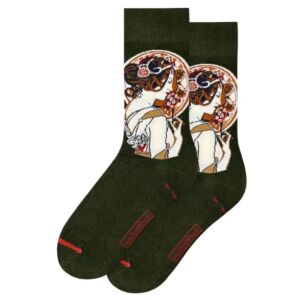 Alphonse Mucha Primrose Socks