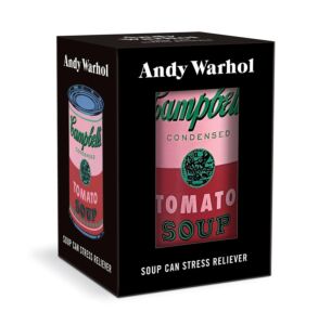 Andy Warhol Soup Can Stress Reliever
