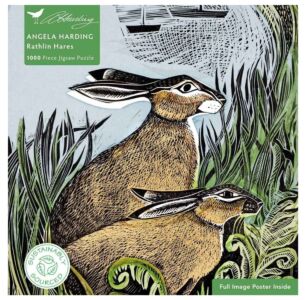 Angela Harding: Rathlin Hares 1,000 Piece Puzzle