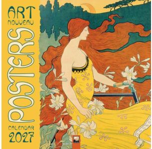 Art Nouveau Posters 2027 Wall Calendar