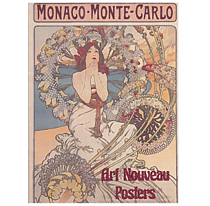 Art Nouveau Posters Notecards
