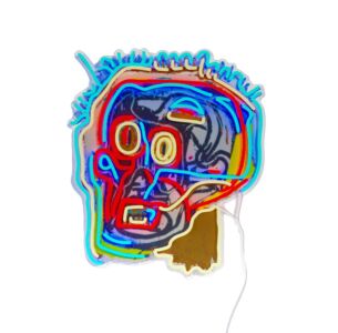 Basquiat Untitled (Head) LED Neon Sign