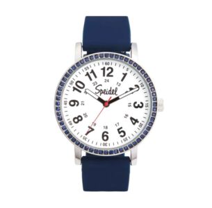 Brilliance Line Crystalized Navy Bling Watch