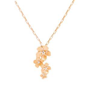 Cherry Blossom Gold Necklace
