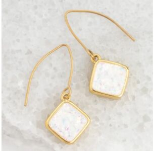 Clare Opal Earrings